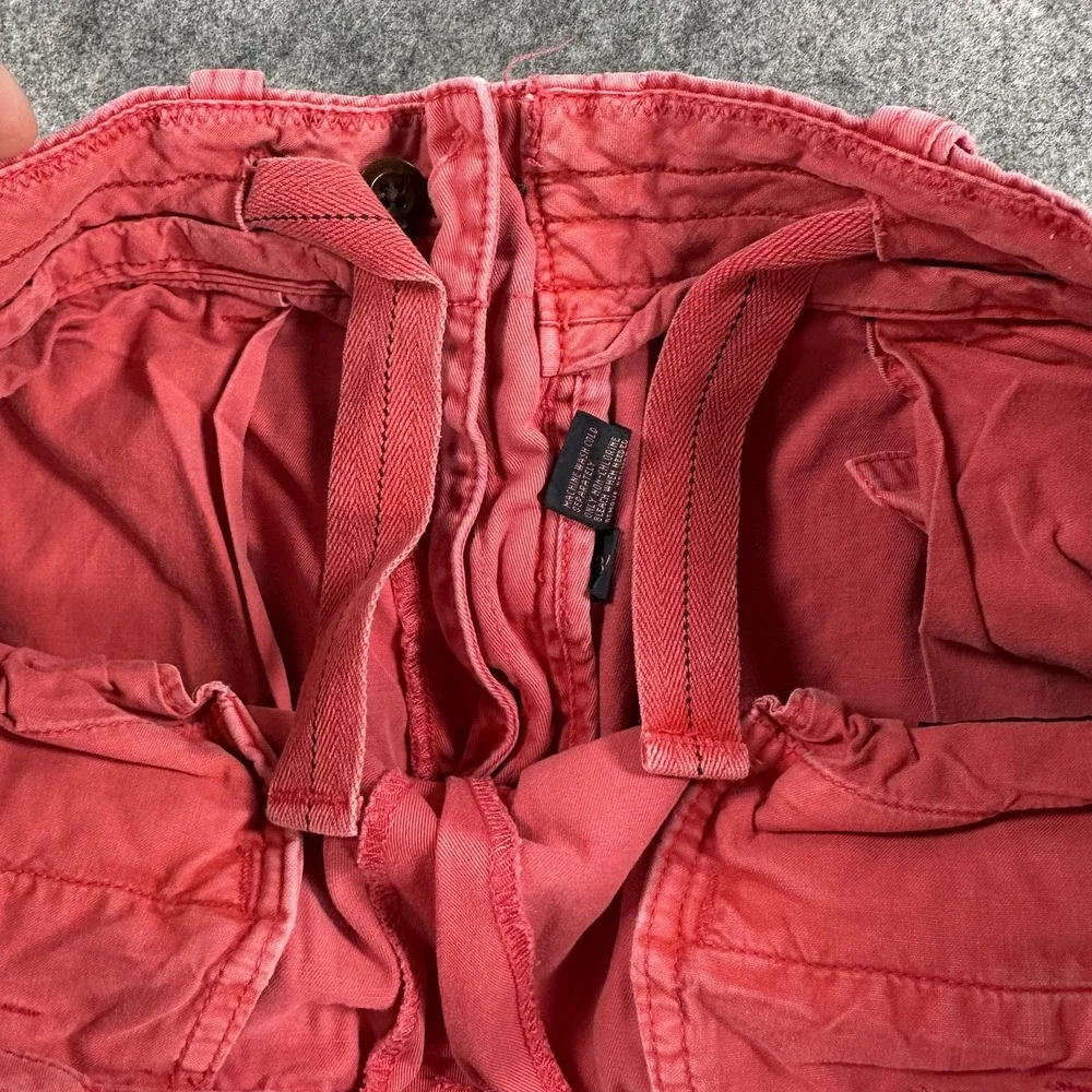 Polo Ralph Lauren Shorts Mens 34 (Fits 35) Pink Chino Drawstring‎ Casual Summer